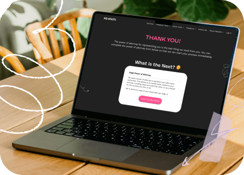 EU Family Residency Card Czechia Online - Stepper - 1